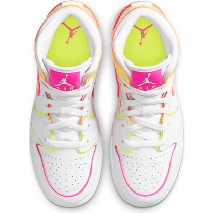 Big Kids' Air Jordan 1 Mid "Edge Glow"