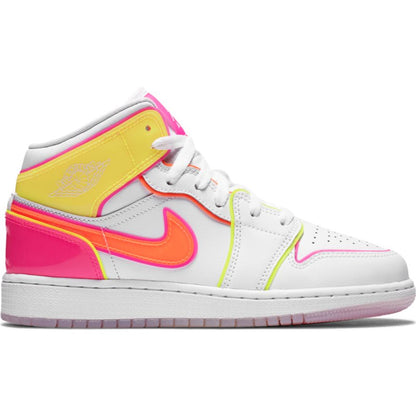 Big Kids' Air Jordan 1 Mid "Edge Glow"