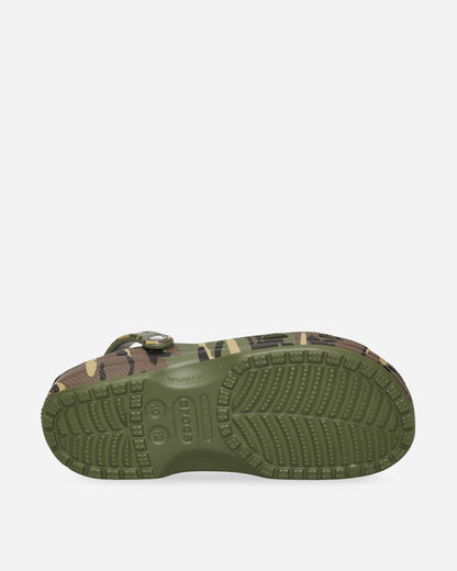 Classic Camouflage Clogs Army Green