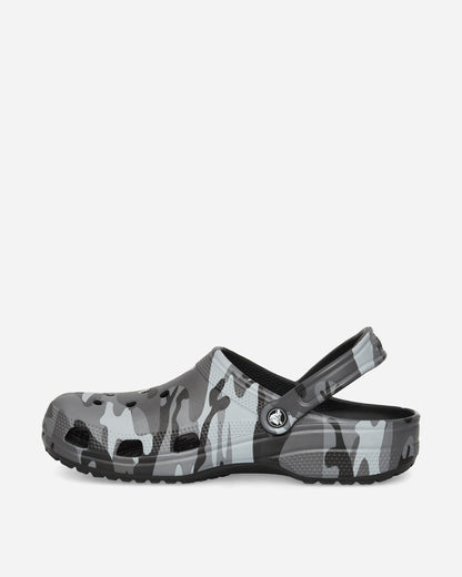 Classic Camouflage Clogs Black / Slate Grey