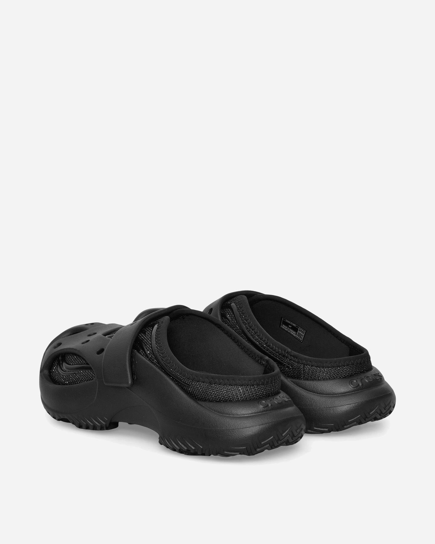 Women's Caged Mules Black