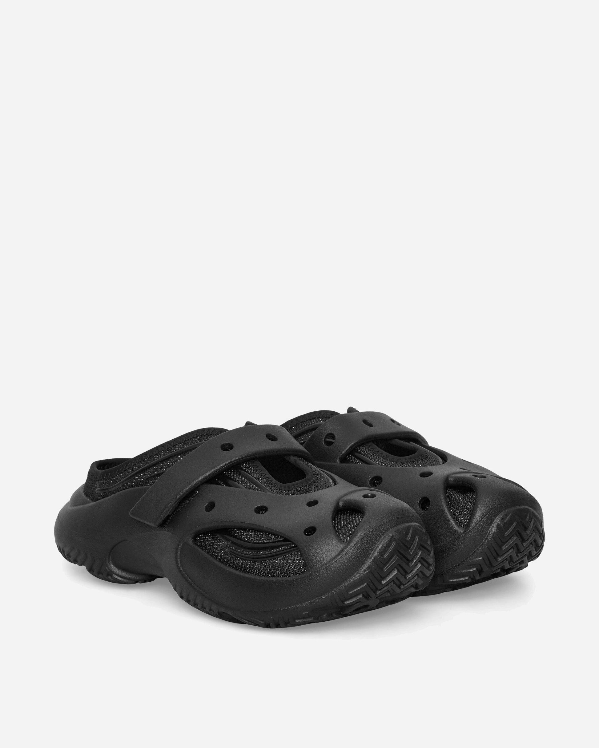 Women's Caged Mules Black