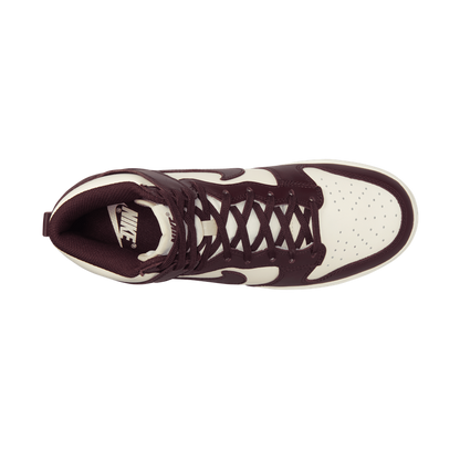 Women's Nike Dunk High "Burgundy Crush"