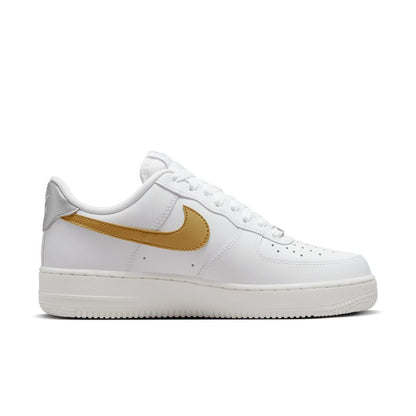 Women's Nike Air Force 1 '07 "White Metallic Gold"