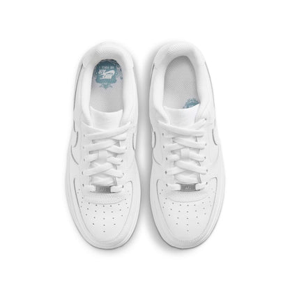 Big Kids' Nike Air Force 1 LE "Triple White"
