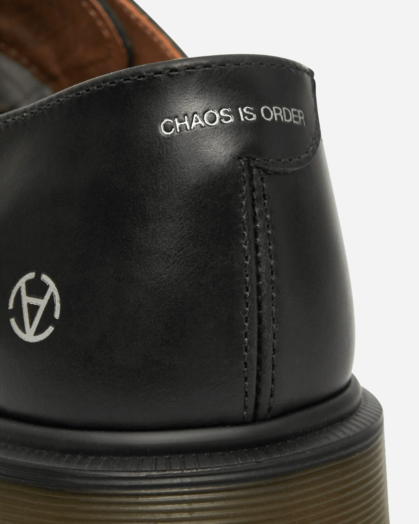 Slam Jam 1461 OUTLIER Steel Toe Shoes Black
