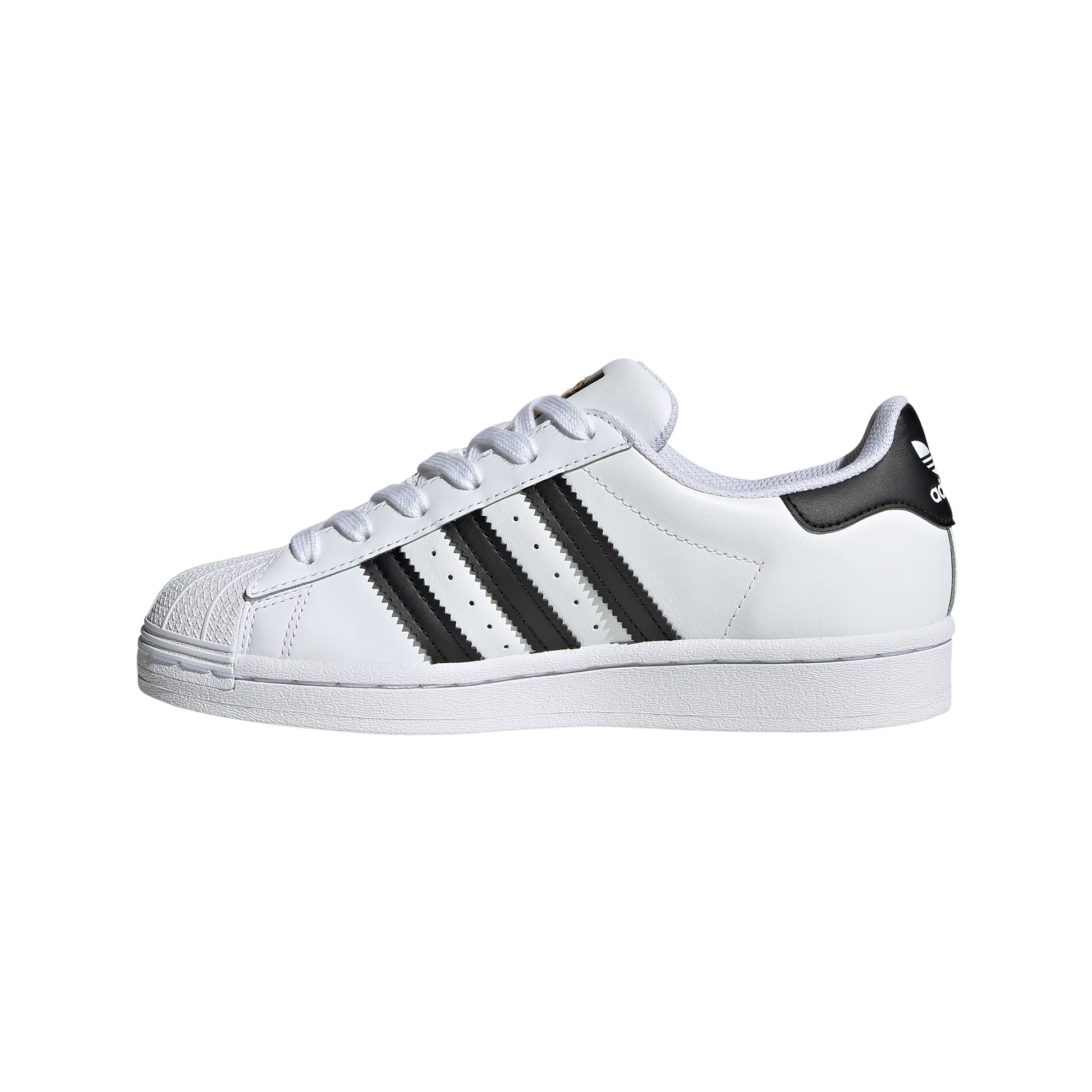 Big Kids' Adidas Superstar J "Cloud White Core Black"