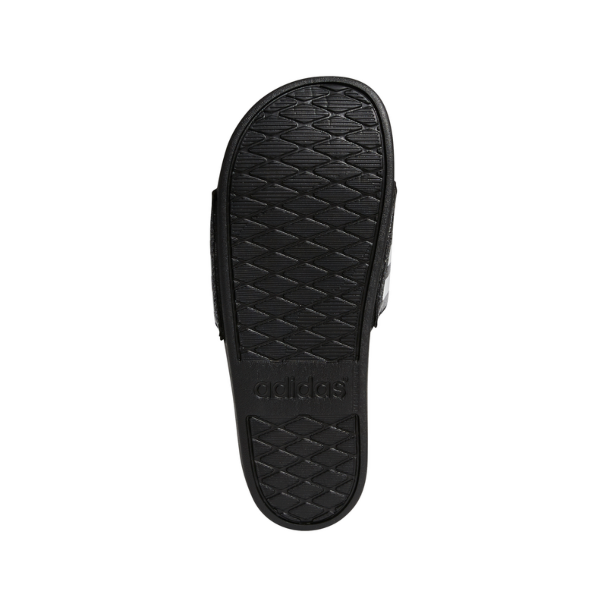 Kid's Adidas Adilette Comfort Slides "Black Glitte"