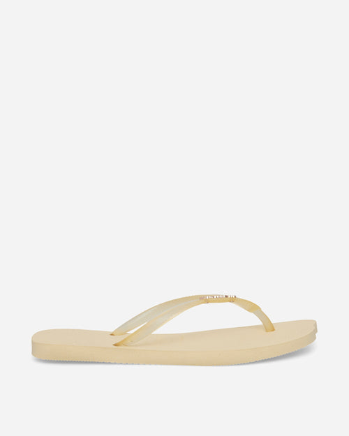 Women's Slim Split Flip Flops Buttercream