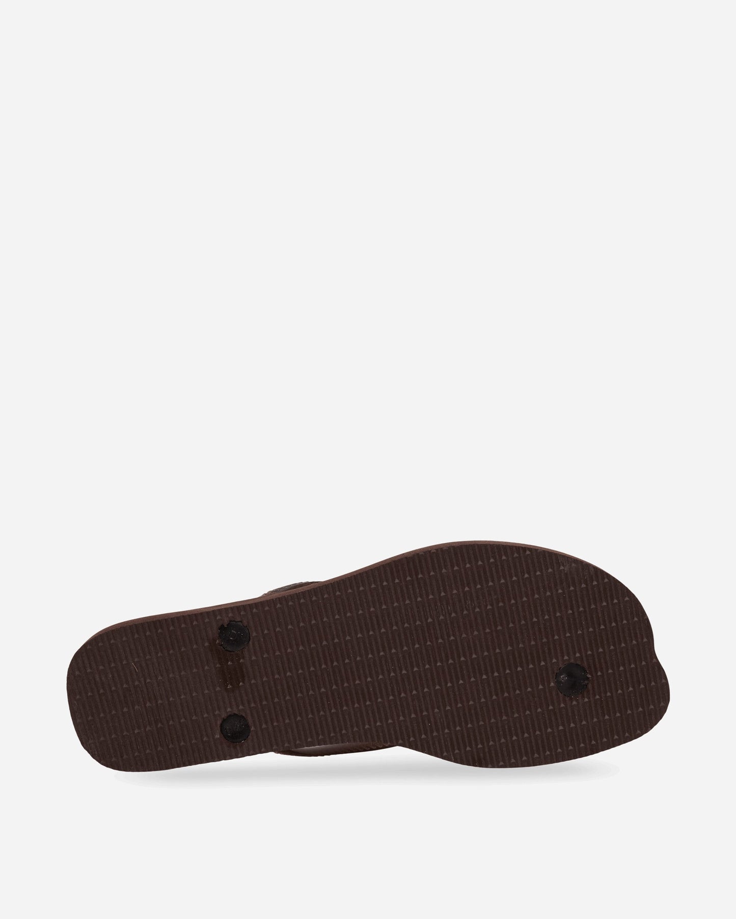 Women's Slim Split Flip Flops Dark Brown