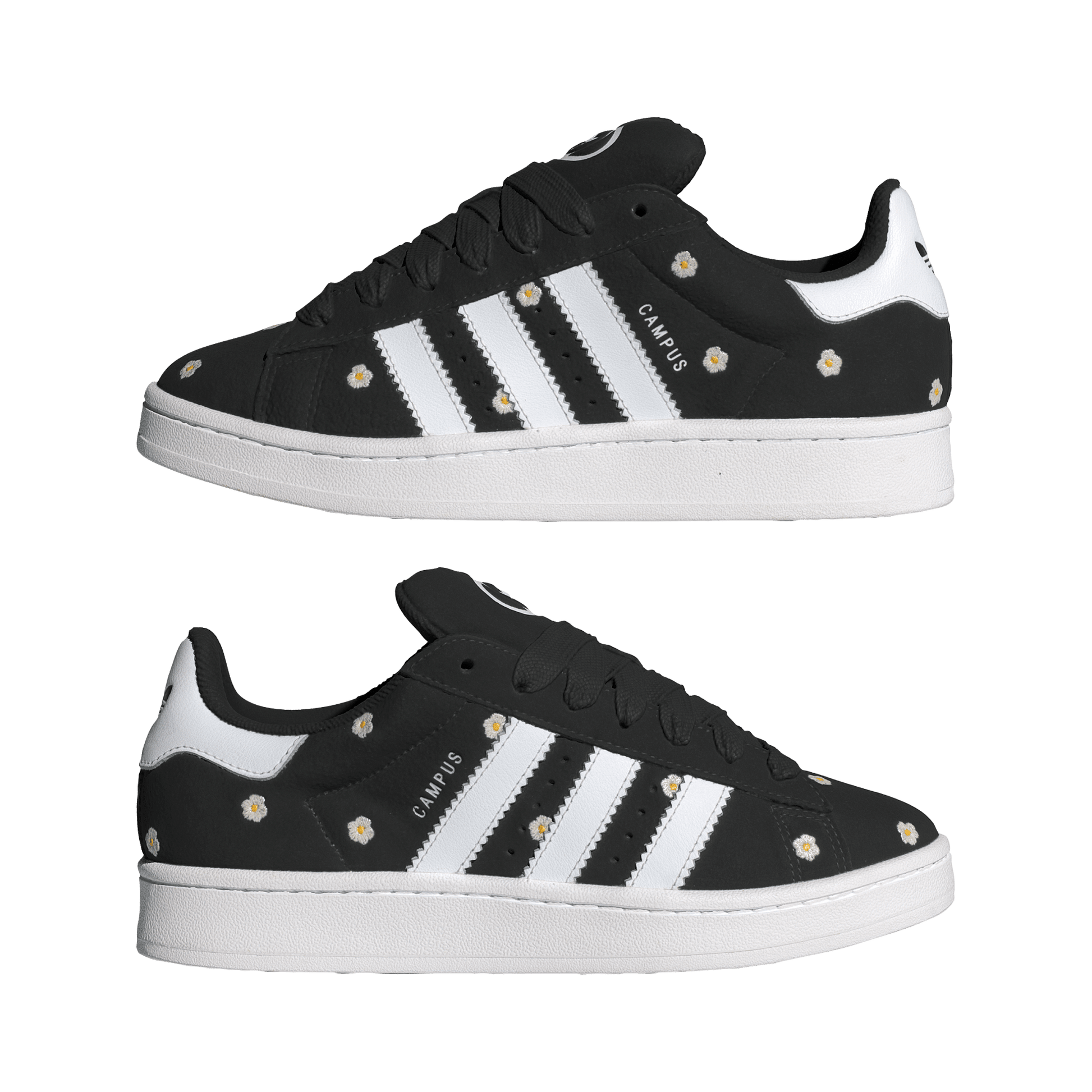Women's Adidas Campus 00s W "Core Black Floral"