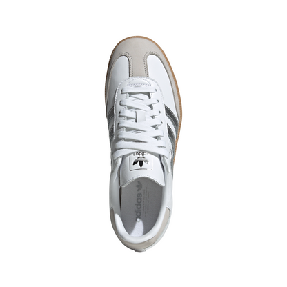 Women's Adidas Samba OG W "White Silver Metallic Grey"