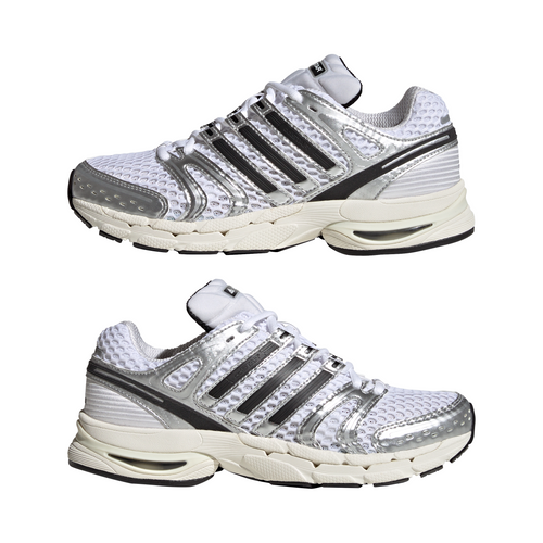 Women's Adidas Adistar Control 5 "White Black Metallic Silver"