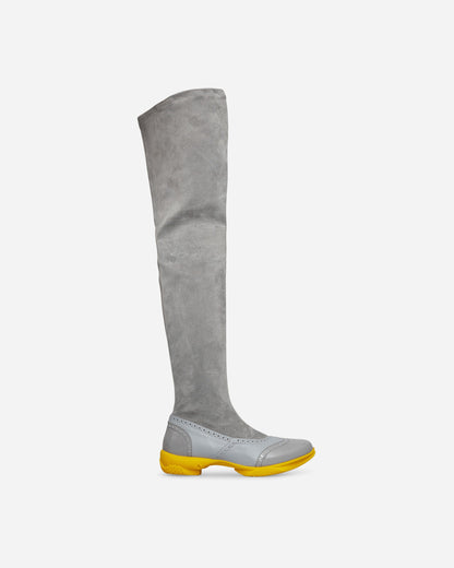Sonia High Boots Fog Grey / Oyster Grey / Yellow