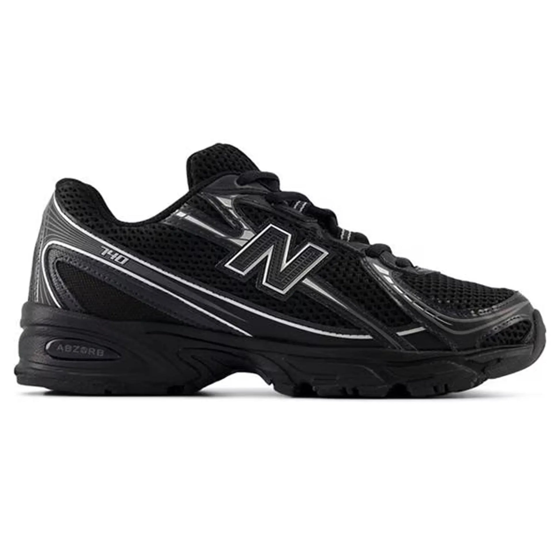 New Balance 740v2 Black Silver Metallic