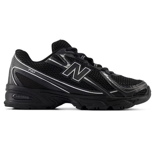 New Balance 740v2 Black Silver Metallic