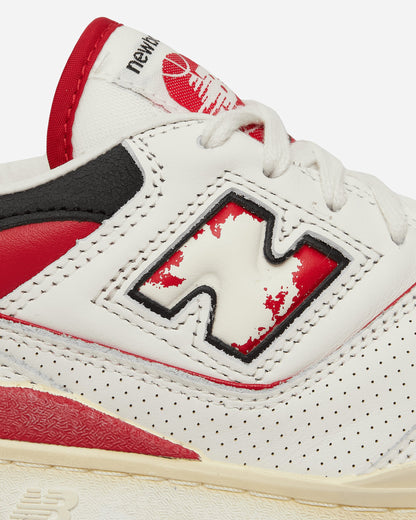 550 Sneakers Off White / Red