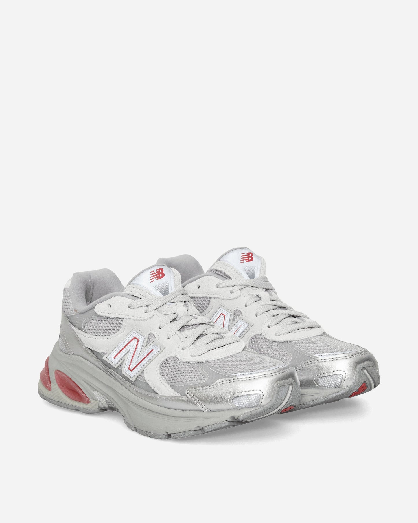 2010 Sneakers Silver Metallic / Team Red