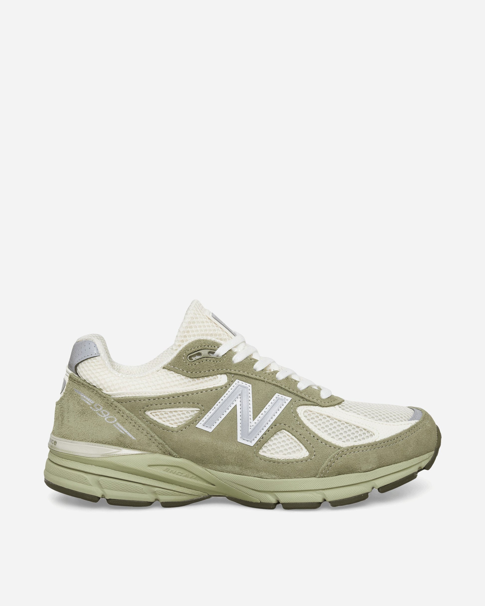 Made in USA 990v4 Sneakers Olive Leaf / Permafrost / Light Olive