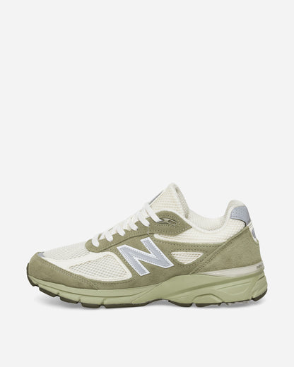 Made in USA 990v4 Sneakers Olive Leaf / Permafrost / Light Olive