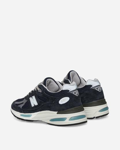 Made in UK 991v2 Sneakers Dark Navy / Smoked Pearl / Silver