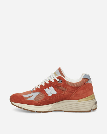 Made in UK 991v2 Vintage Sports Sneakers Potters Clay / Raw Sienna / Harbor Mist