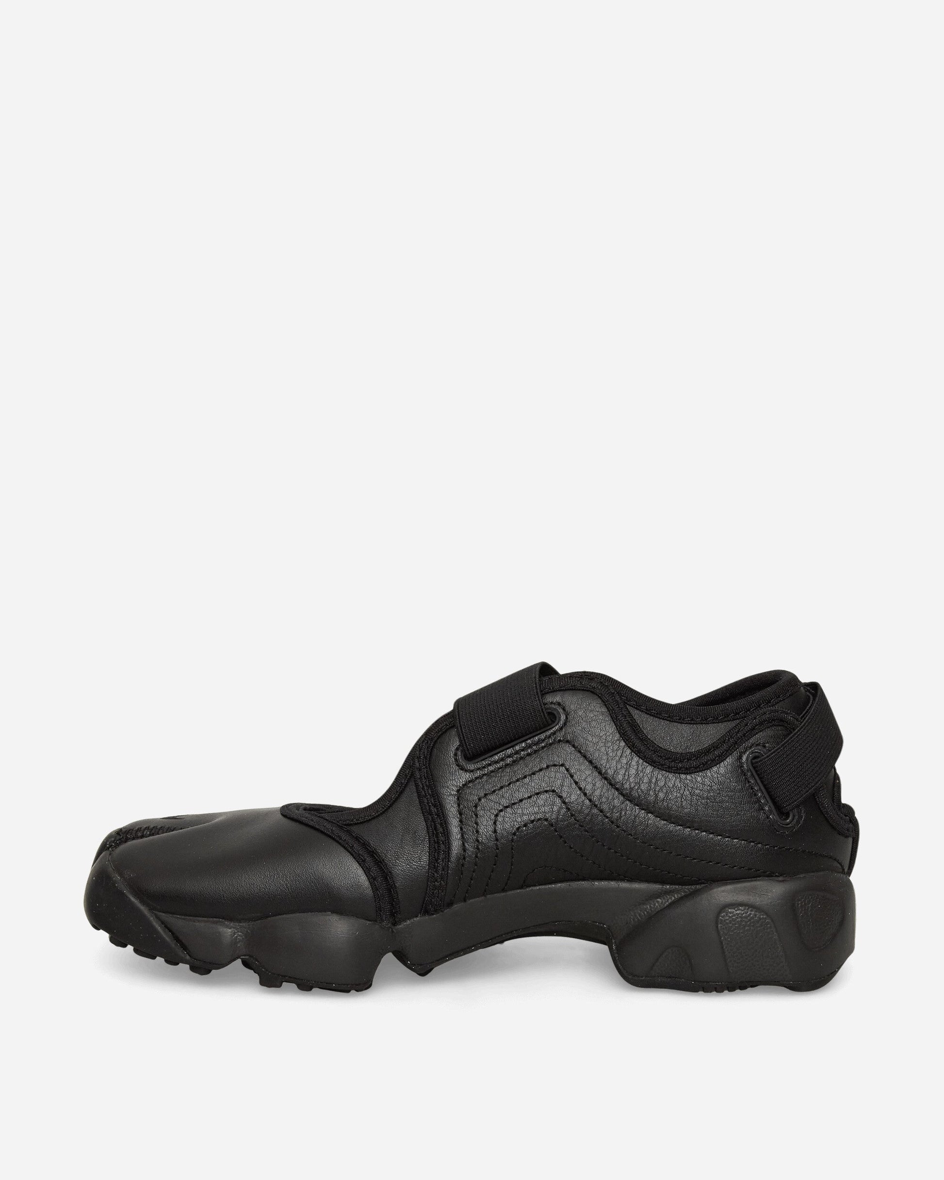 Women's Air Rift Leather Sandals Black