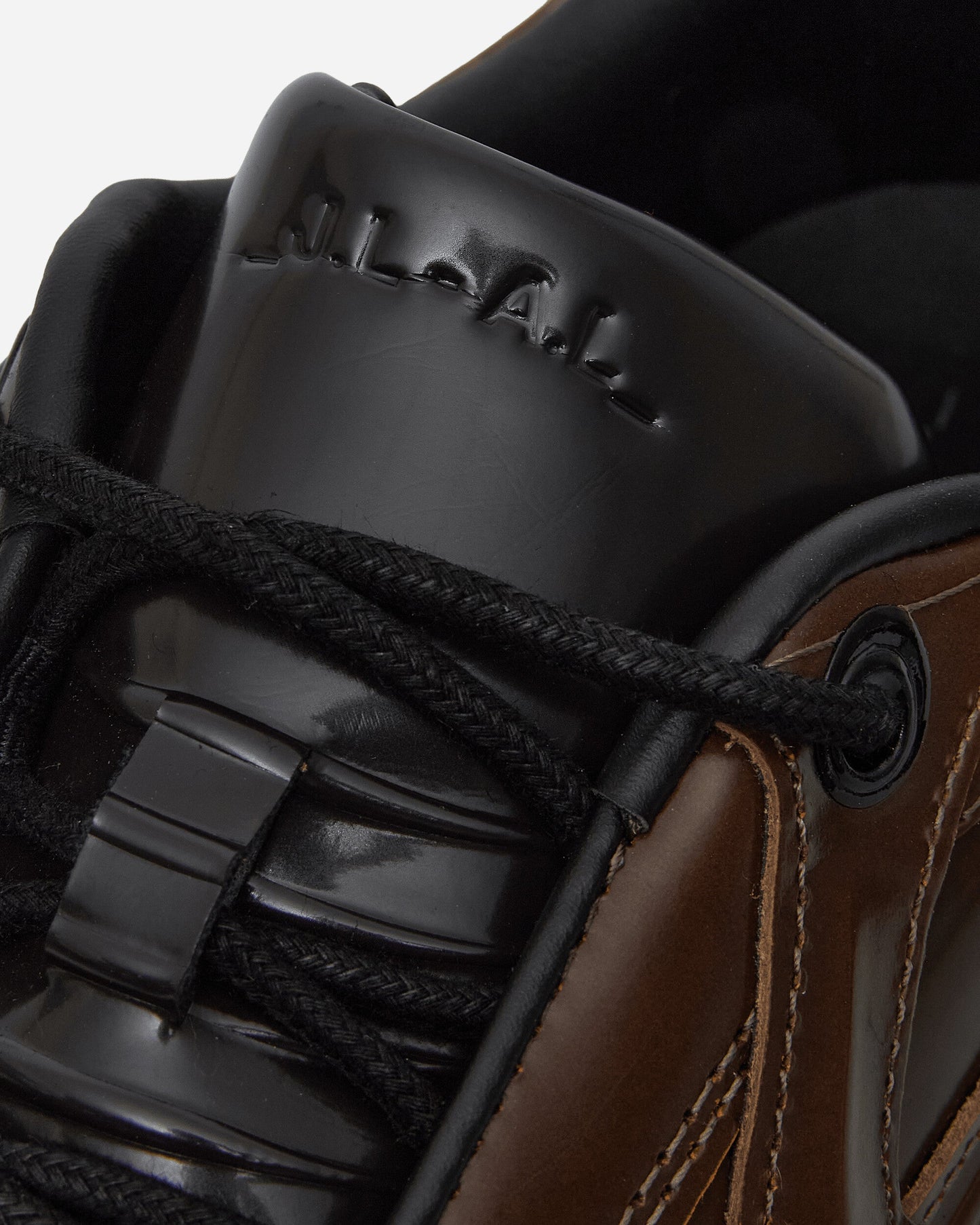 _J.L-A.L_ CELL GEO 1 Umbre Sneakers Cocoa Bean / Black