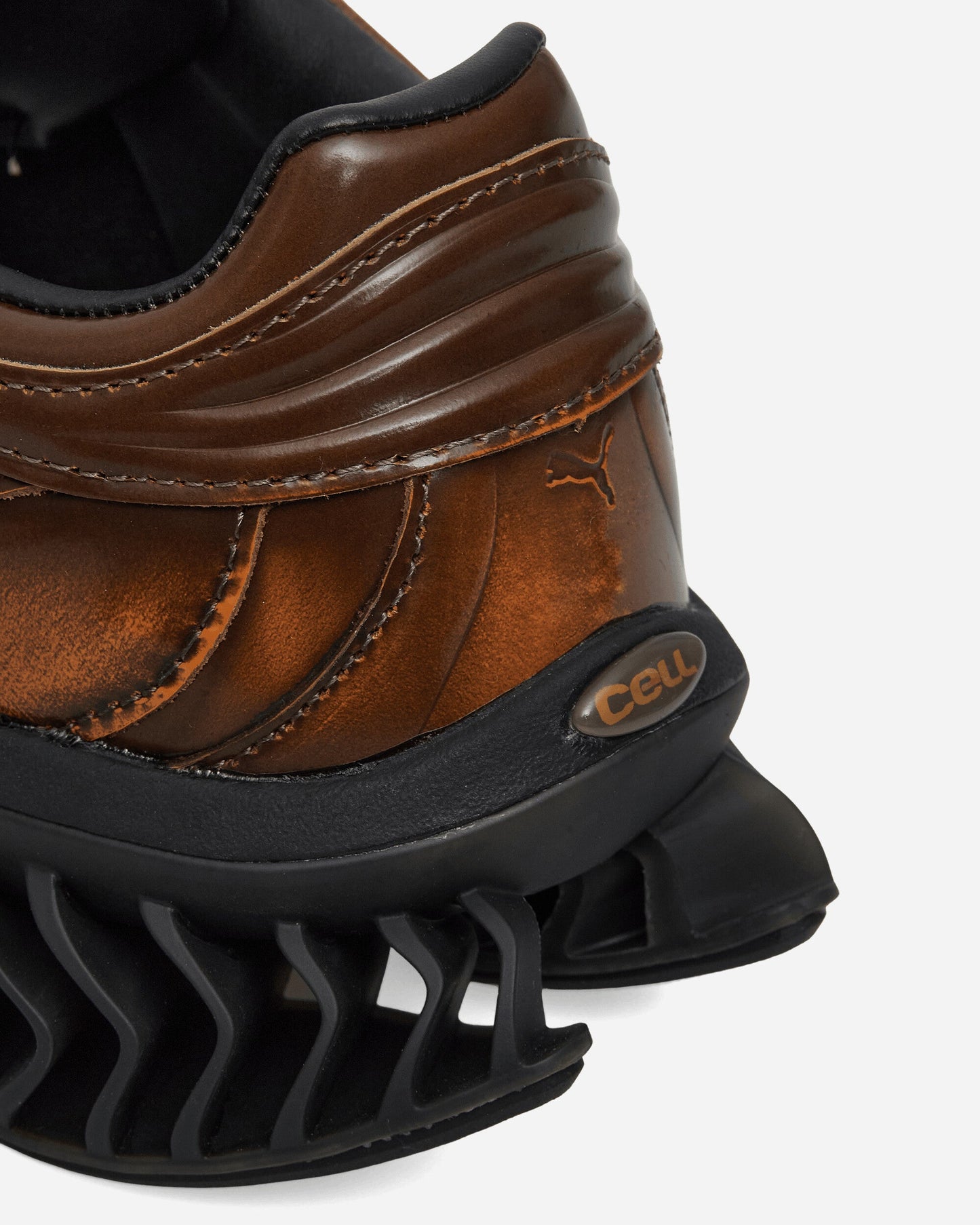 _J.L-A.L_ CELL GEO 1 Umbre Sneakers Cocoa Bean / Black