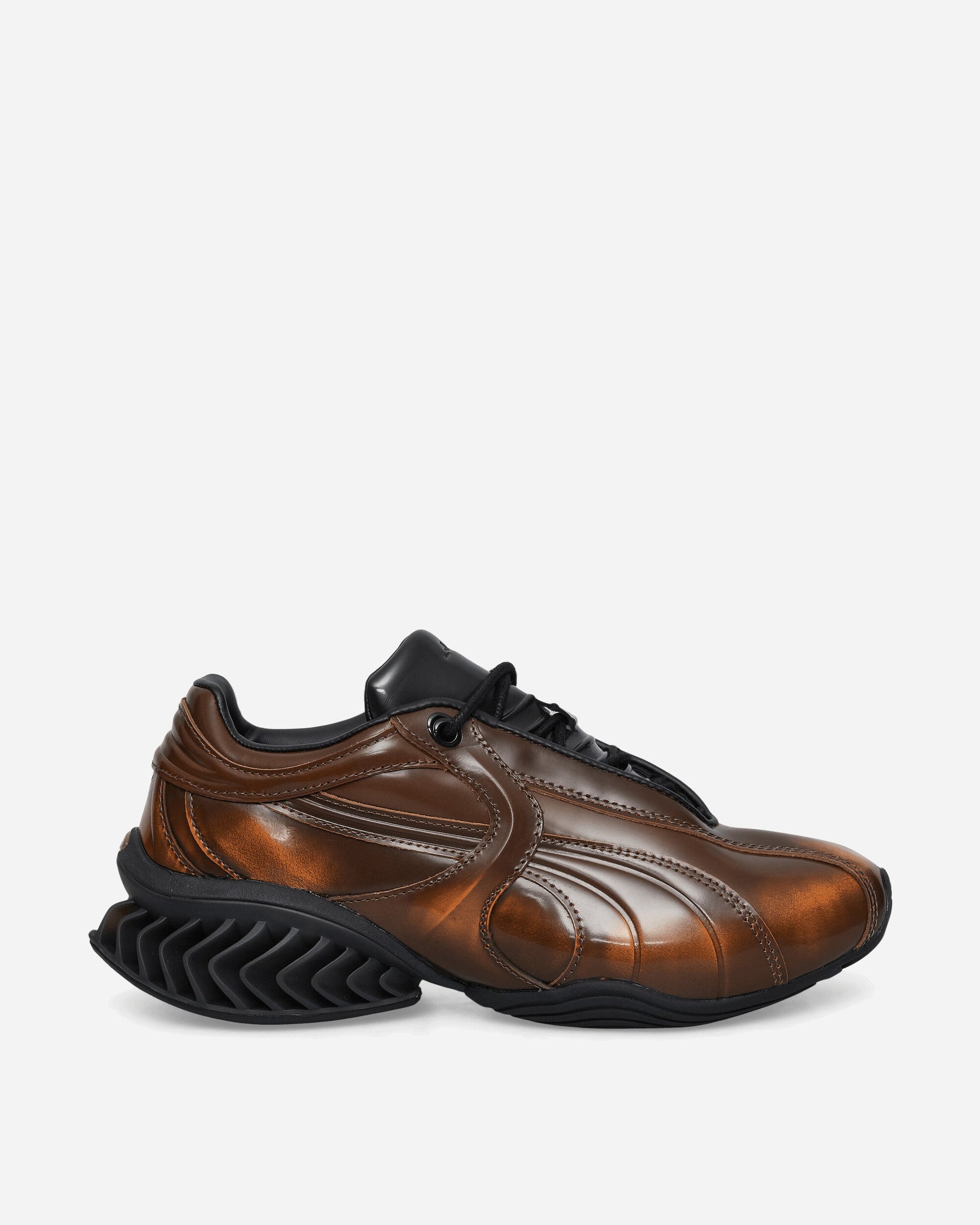 _J.L-A.L_ CELL GEO 1 Umbre Sneakers Cocoa Bean / Black