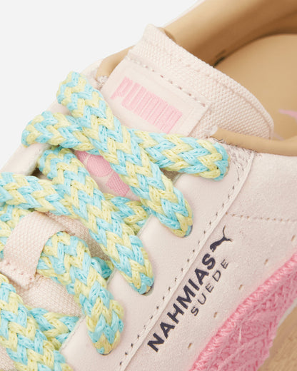 Nahmias Suede Crochet Sneakers Jasmine Flower / Pink Pixel