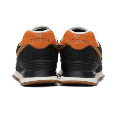 Men's 574 New Balance "Black Denim "