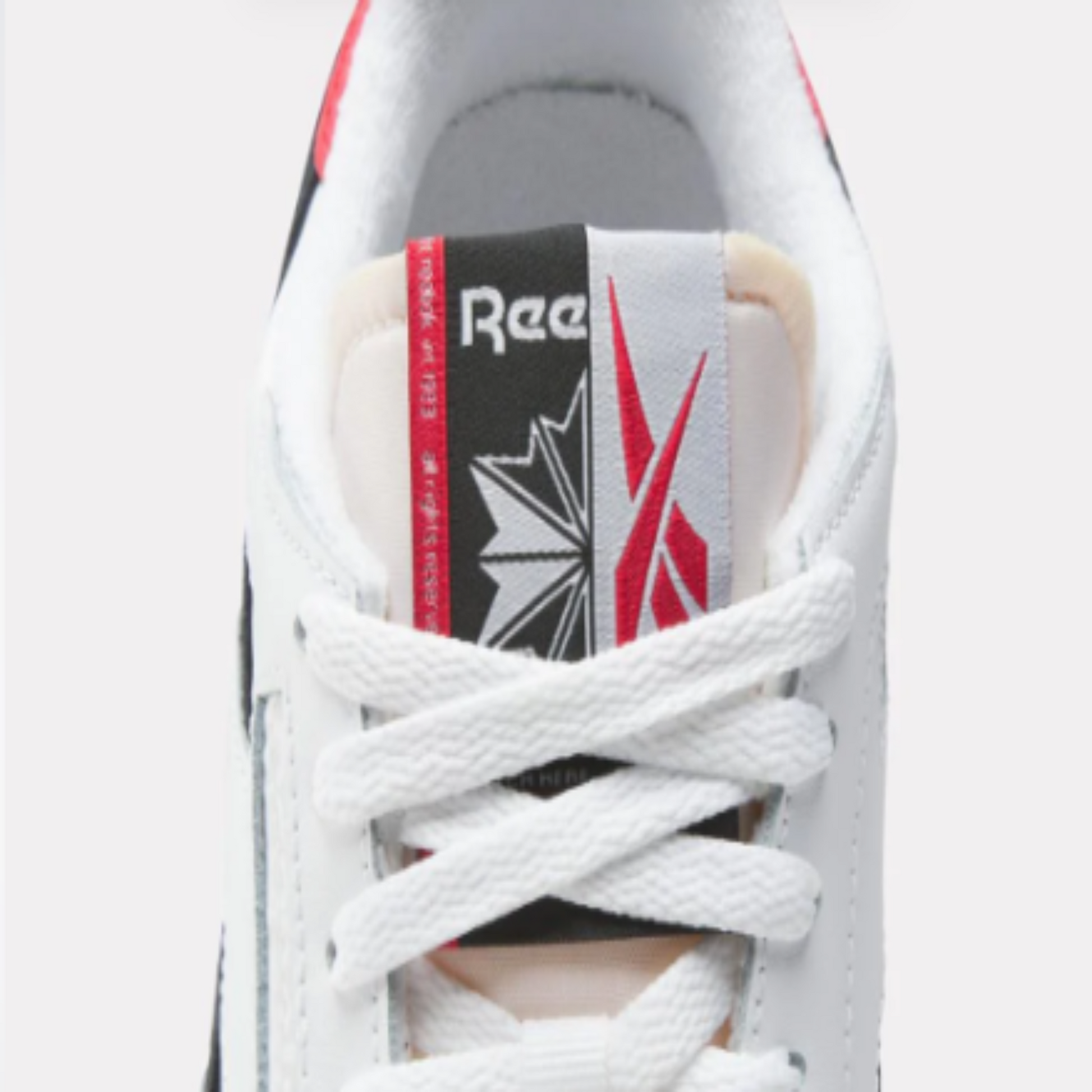 Reebok Classic Leather (Unisex) "White Black Vector Red"