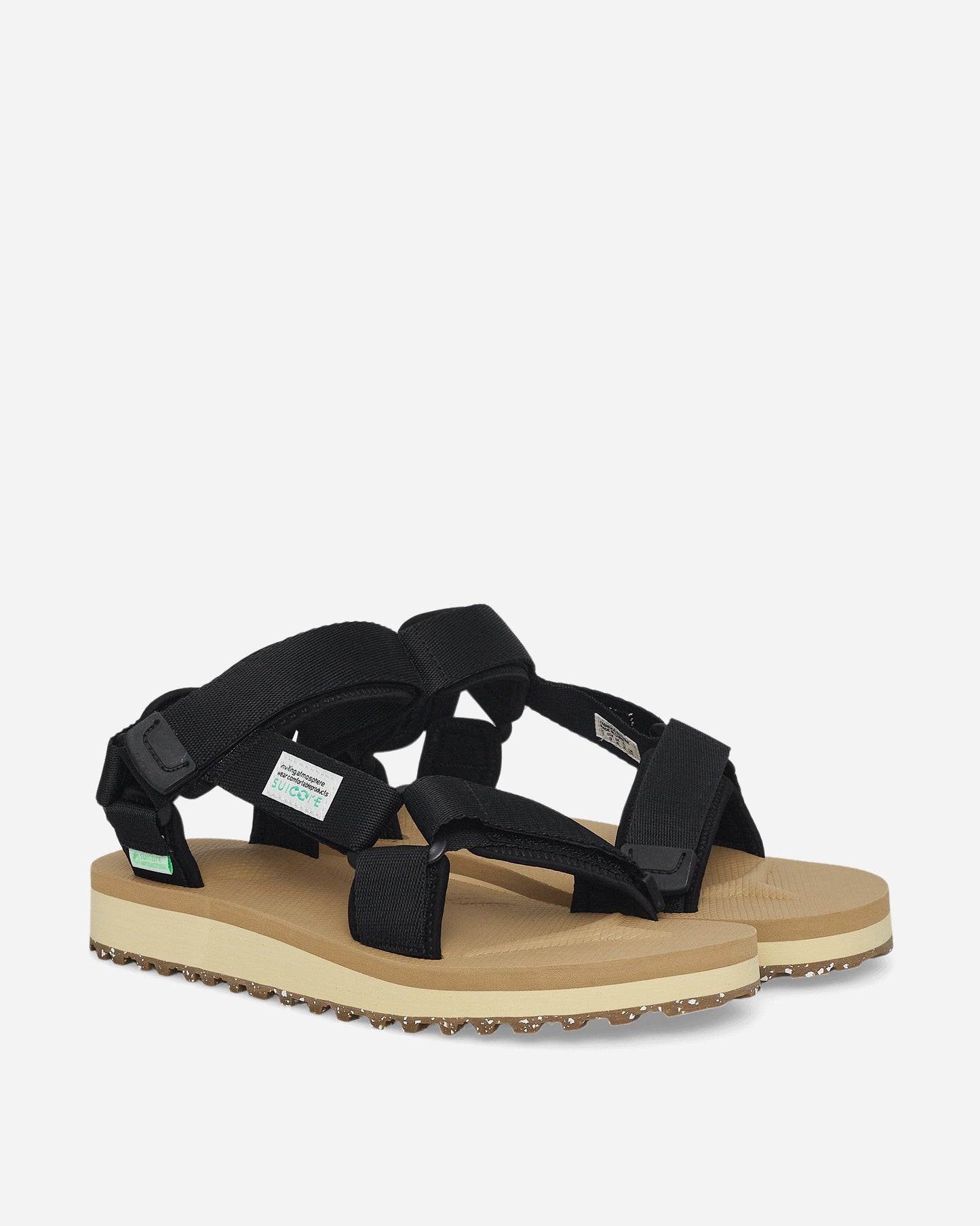 DEPA-2Cab-ECO Sandals Black