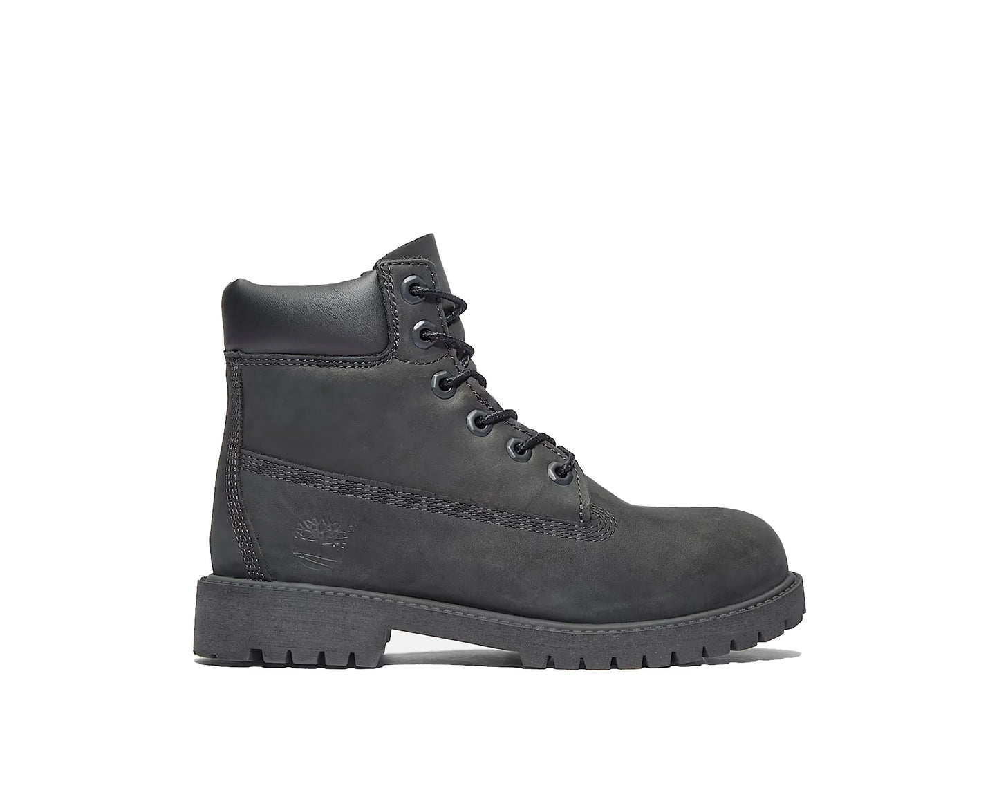 Big Kids' Timberland® Premium 6 Inch Lace Waterproof Boot "Black"