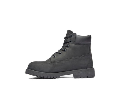 Big Kids' Timberland® Premium 6 Inch Lace Waterproof Boot "Black"