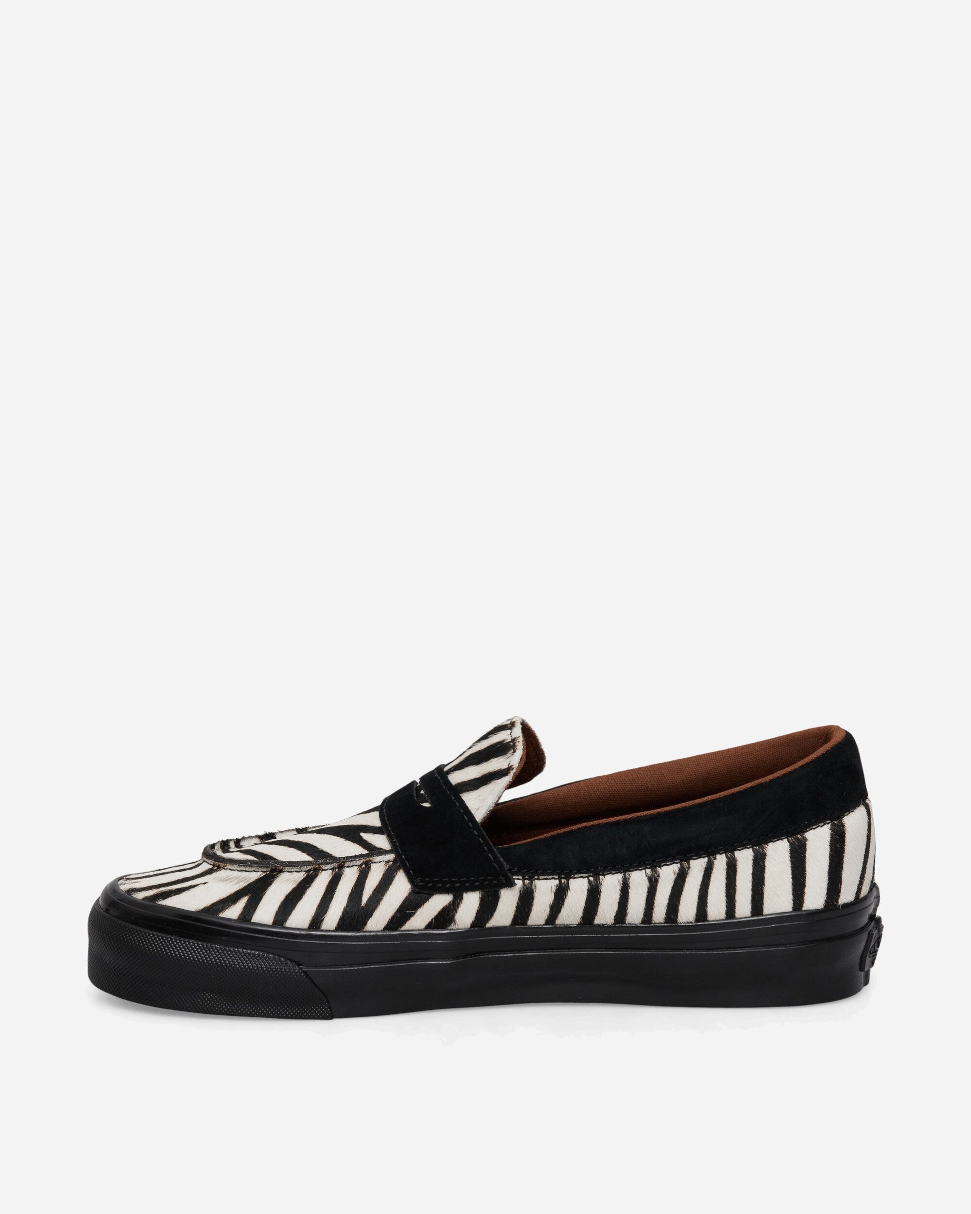 Premium Pony Hair Loafers Zebra
