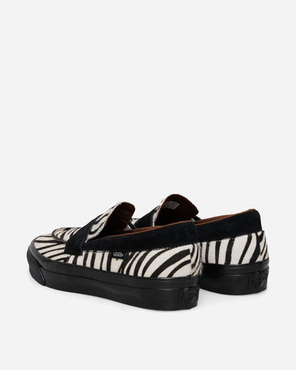 Premium Pony Hair Loafers Zebra