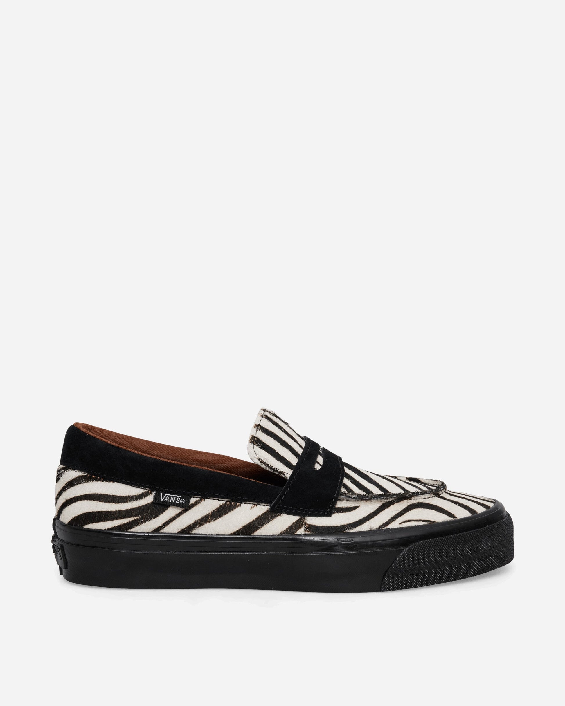 Premium Pony Hair Loafers Zebra