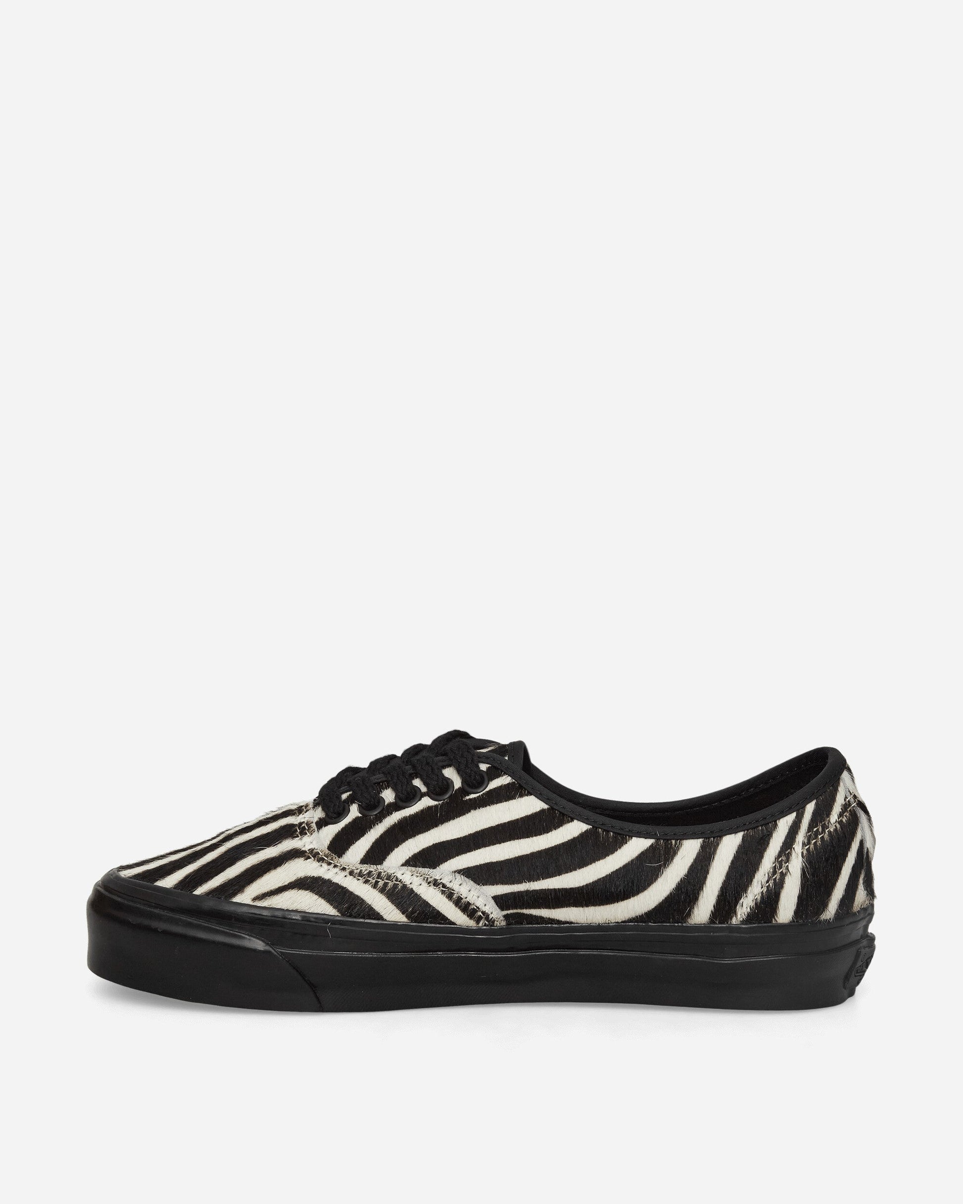 Life is Unfair Authentic 44 LX Pony Hair Sneakers Zebra