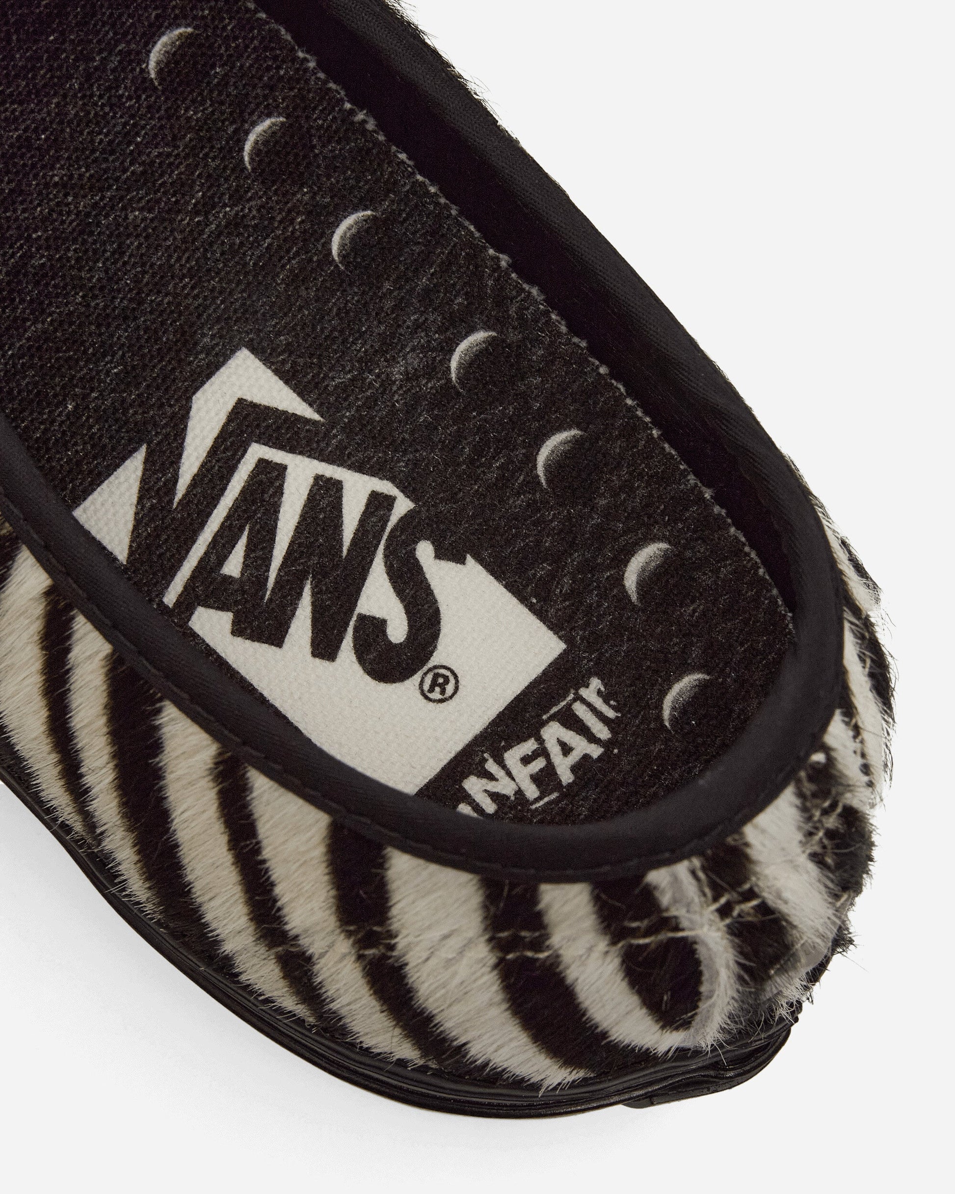 Life is Unfair Authentic 44 LX Pony Hair Sneakers Zebra