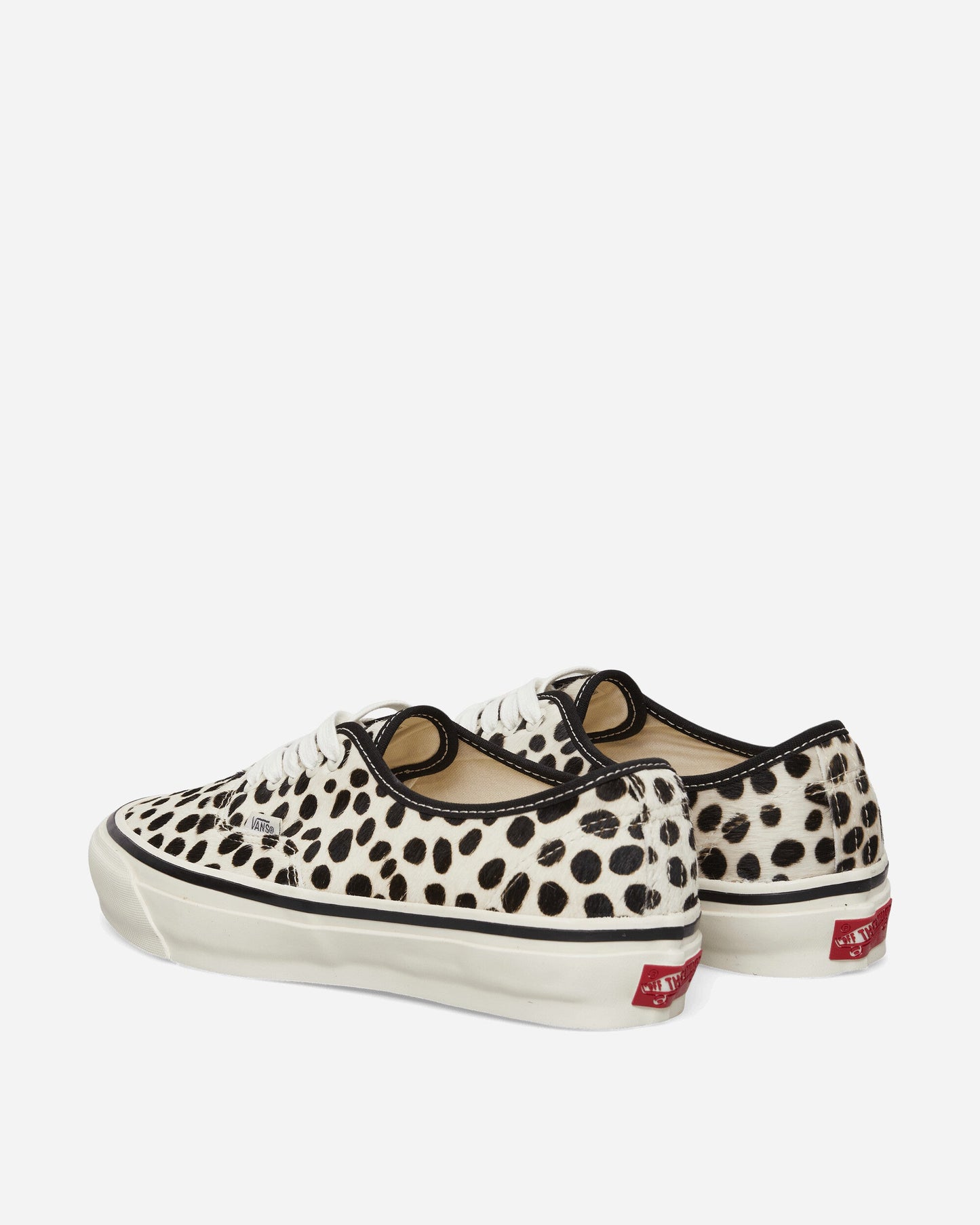 Premium Authentic 44 Pony Hair Sneakers Dalmatian
