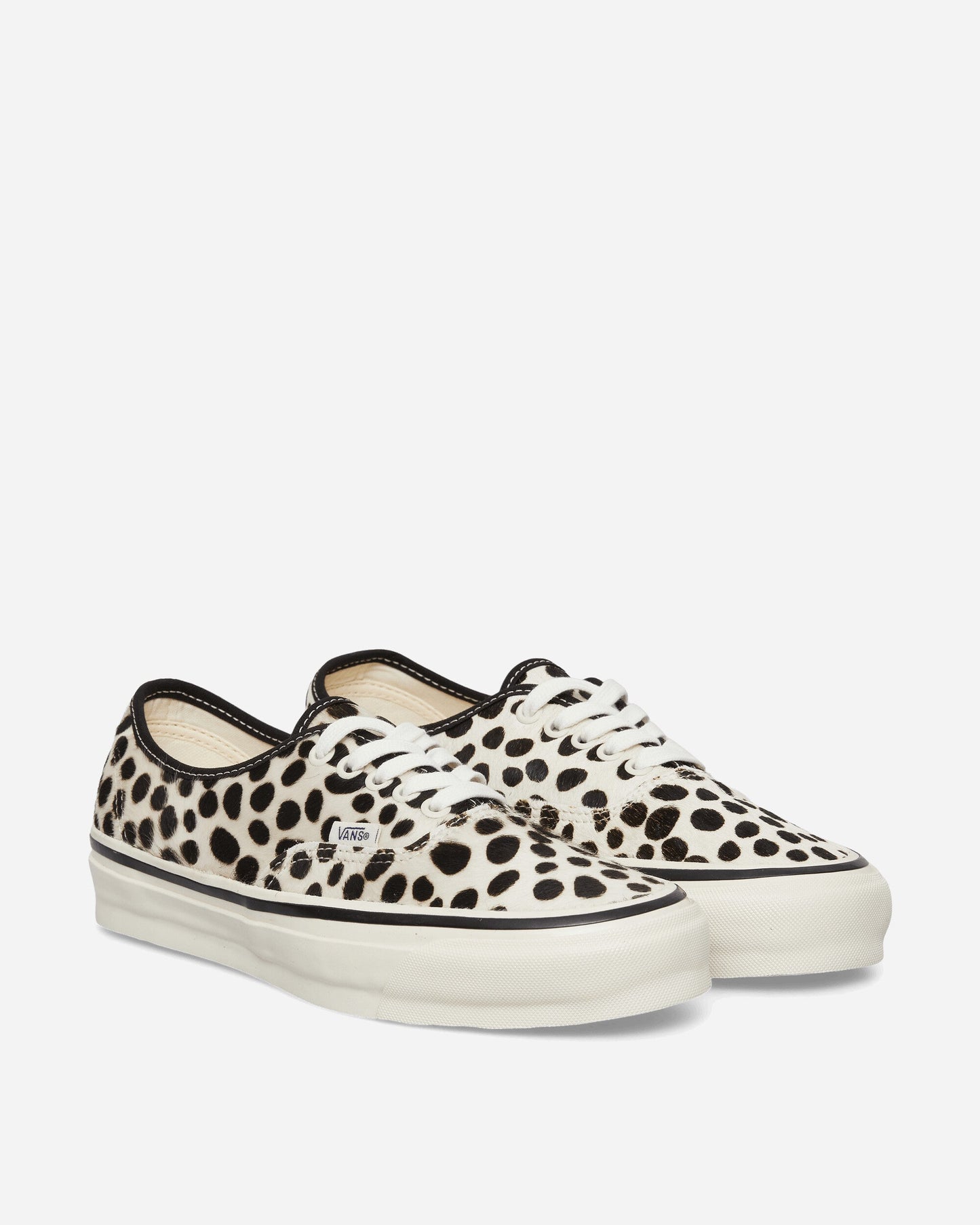 Premium Authentic 44 Pony Hair Sneakers Dalmatian