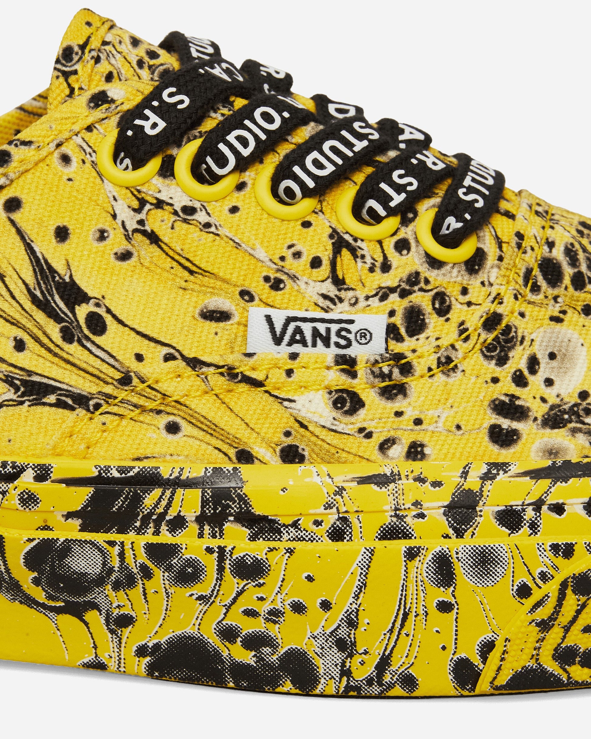 S.R. STUDIO LA.CA. Authentic Reissue 44 Vibram Sneakers Marbled / Cyber Yellow