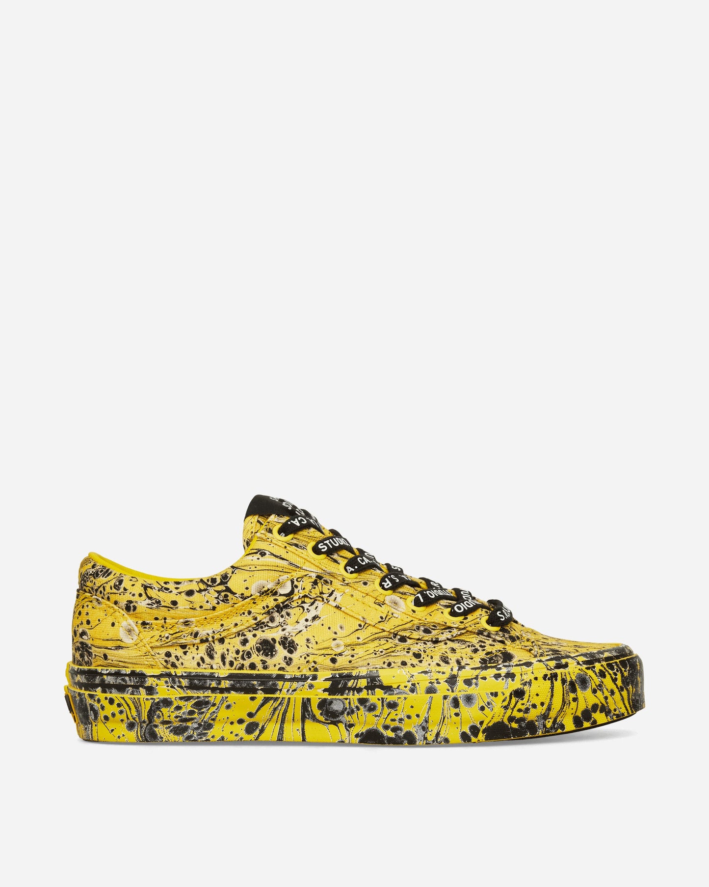 S.R. STUDIO LA.CA. Old Skool Reissue 36 Vibram Sneakers Marbled / Cyber Yellow