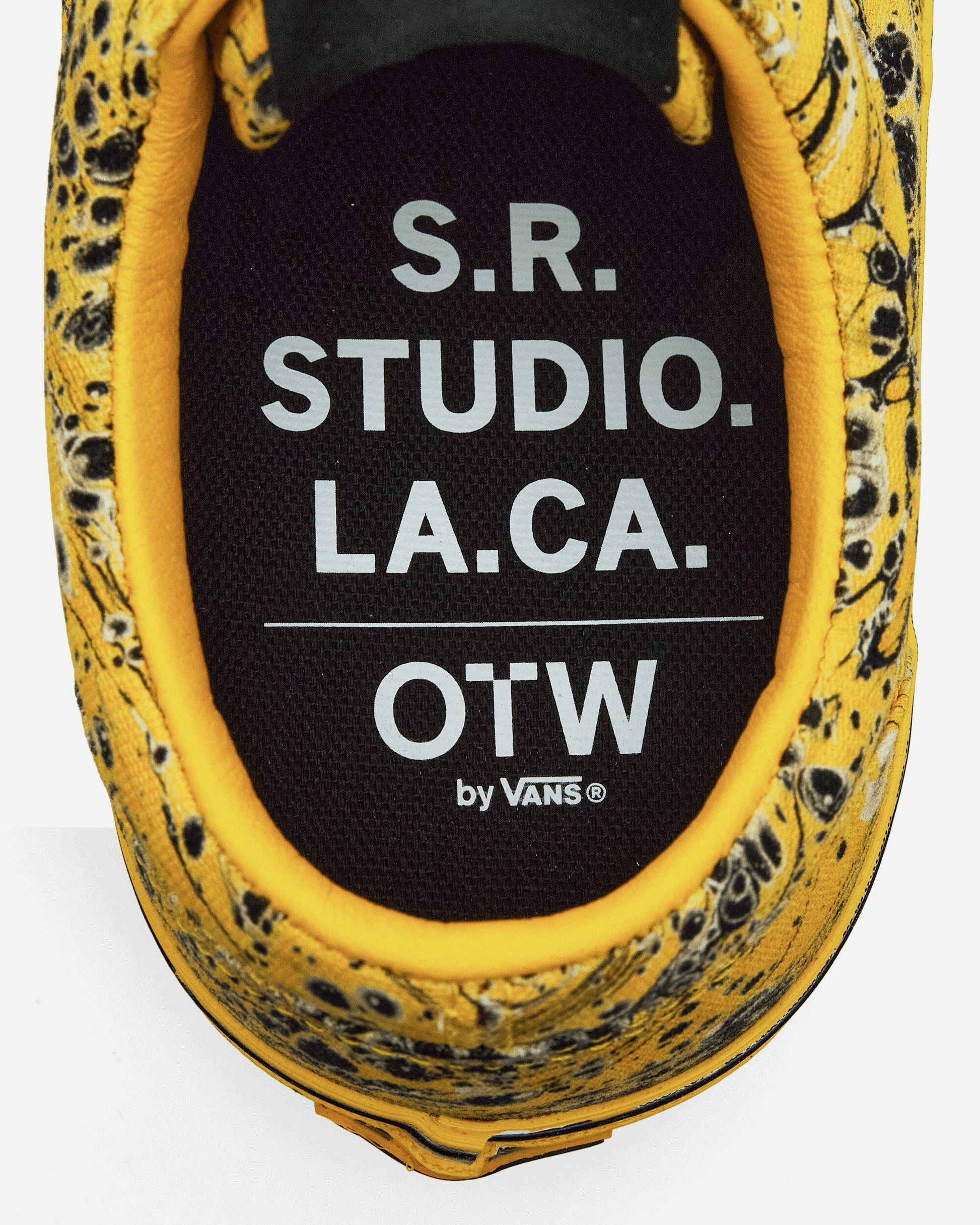 S.R. STUDIO LA.CA. Old Skool Reissue 36 Vibram Sneakers Marbled / Cyber Yellow