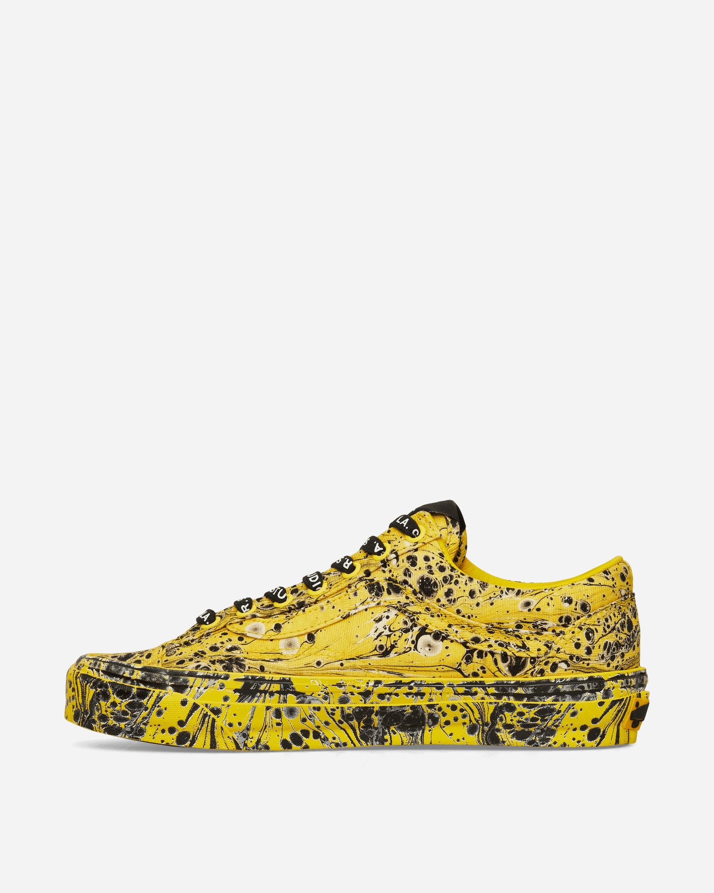 S.R. STUDIO LA.CA. Old Skool Reissue 36 Vibram Sneakers Marbled / Cyber Yellow
