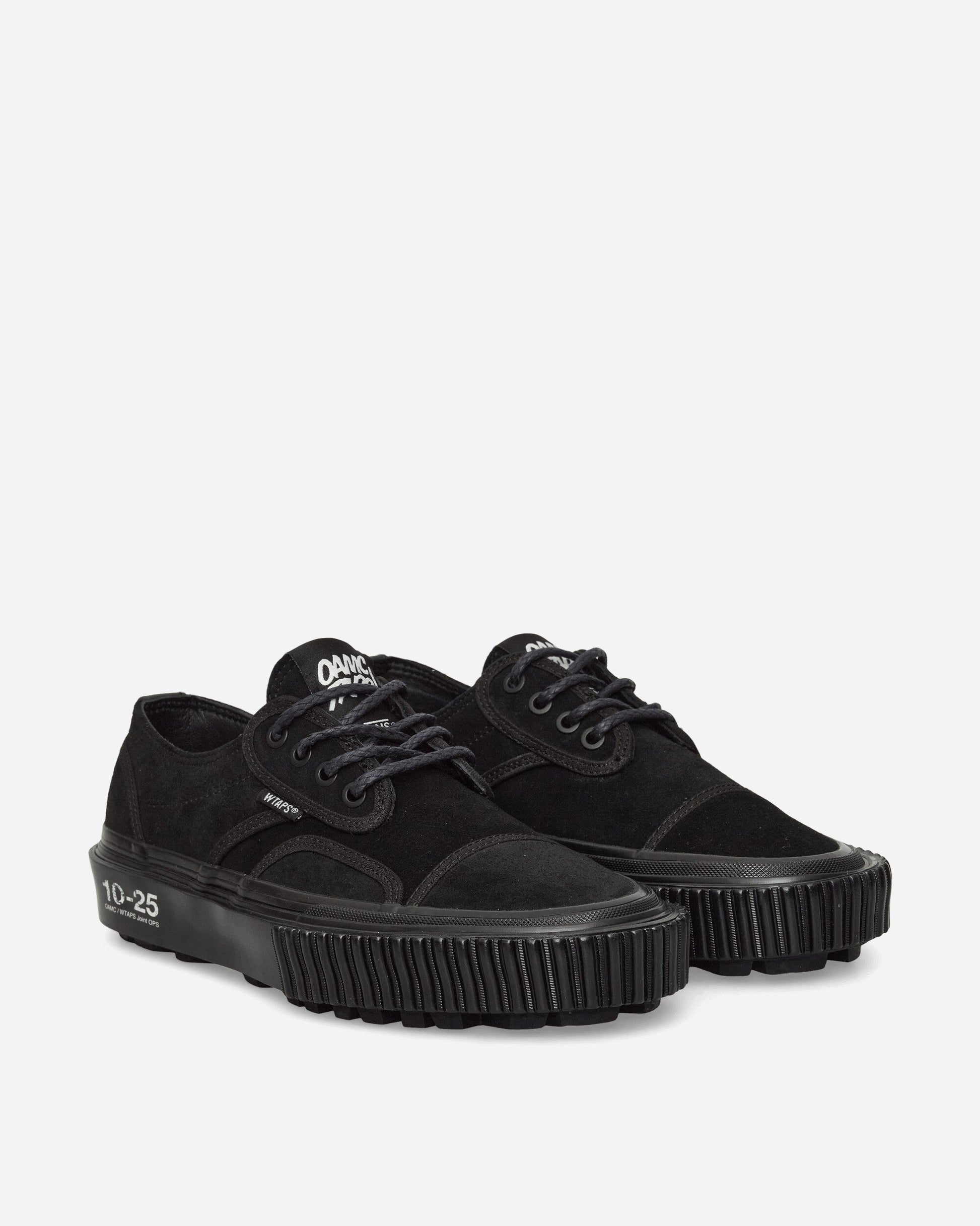 OAMC x WTAPS Seylynn Lug Sneakers Black