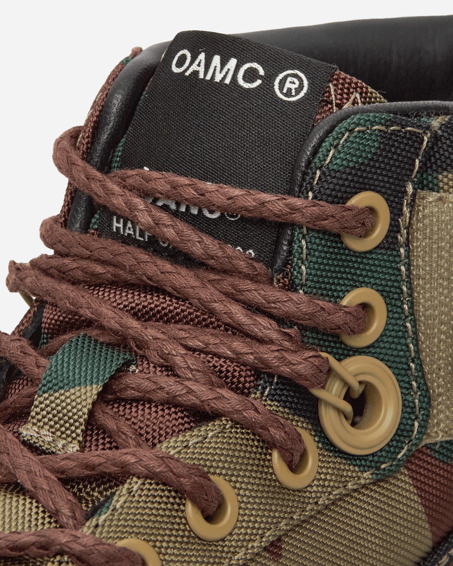 OAMC Half Cab SP Boots Woodland Camo Green