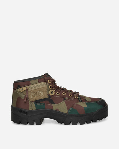 OAMC Half Cab SP Boots Woodland Camo Green